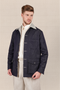 Veste Indigo en Coton et Chanvre - Collection Atelier