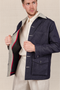 Veste Indigo en Coton et Chanvre - Collection Atelier
