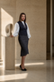 Gilet Anthracite en Chanvre - Collection Atelier