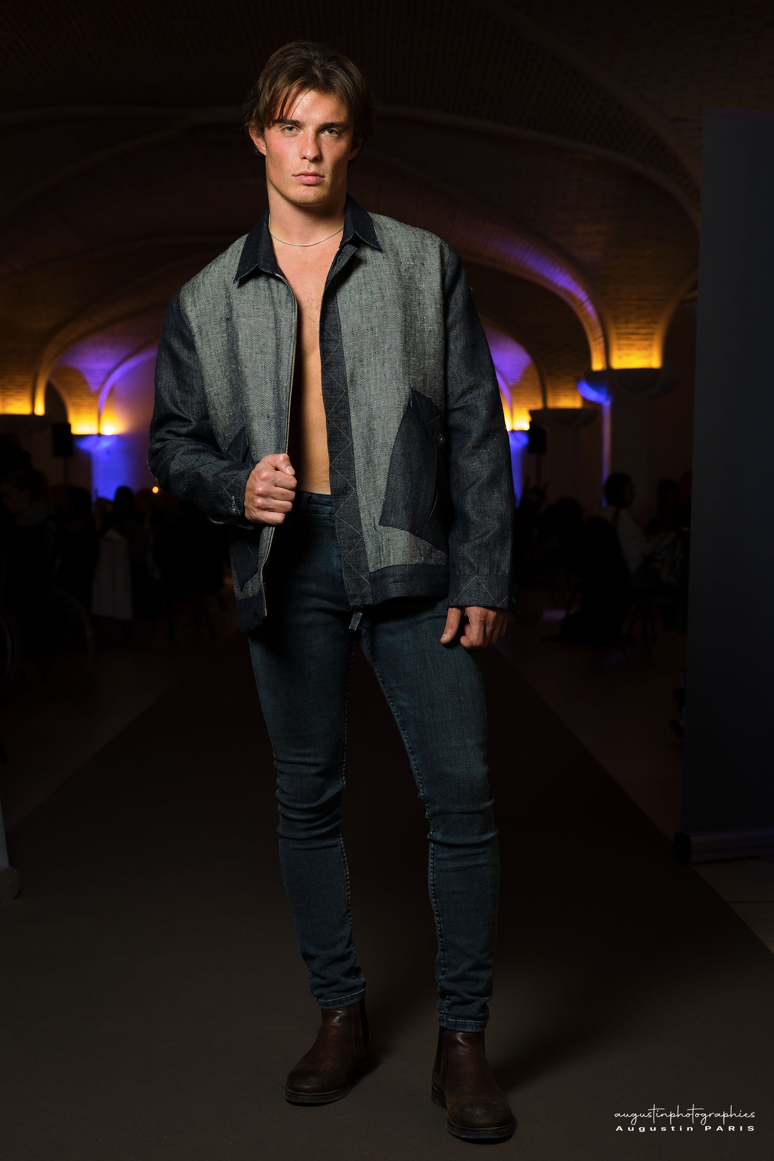 Horizon Brut - Veste en chanvre bicolore | Ousman O.