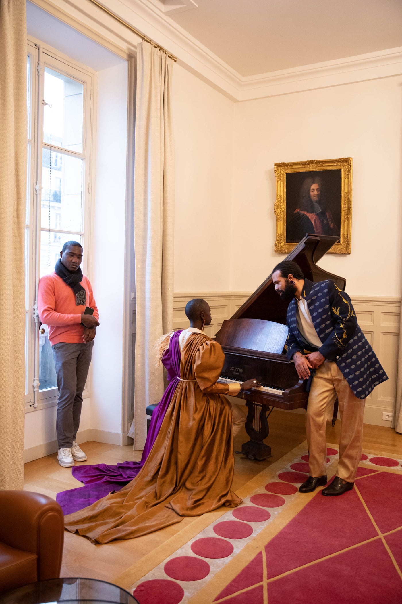 Tenues Femme et Homme projet Senghor et Designer