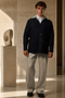 Veste Atlas Indigo — denim chanvre & coton bio